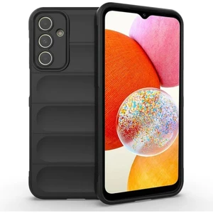 Samsung Galaxy A25 Uyumlu Silikon Kılıf - Kamera Korumalı Esnek Yeni Nesil Airbag Kapak - Siyah