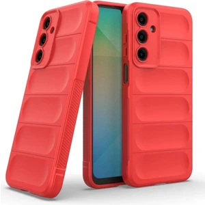 Samsung Galaxy A26 Uyumlu Silikon Kılıf - Kamera Korumalı Esnek Yeni Nesil Airbag Kapak - Kırmızı