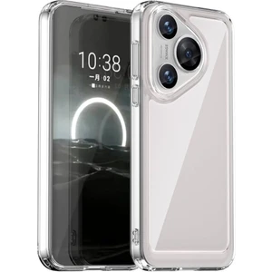 Huawei Pura 70 Pro Uyumlu Şeffaf Silikon Kılıf - Kamera Korumalı Esnek Tam Koruma Kapak