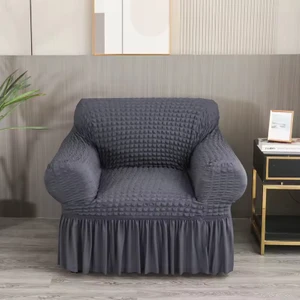 Bürümcük Koltuk Örtüsü ,berjer Kılıfı, Tek Kişilik, Etekli, Lastikli, Esnek, Yıkanabilir 1 Adet