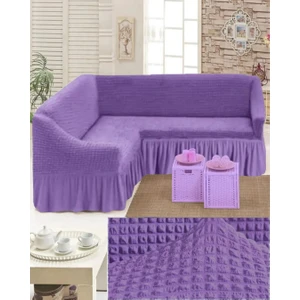 Bürümcük Köşe Koltuk, Kanepe Örtüsü, Koltuk Kılıfı, Lastikli, Etekli, L Köşe 1 Adet