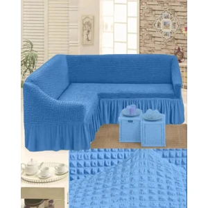 Bürümcük Köşe Koltuk, Kanepe Örtüsü, Koltuk Kılıfı, Lastikli, Etekli, L Köşe 1 Adet