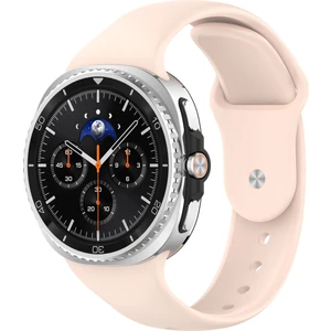 Samsung Galaxy Watch 8 40MM / Watch 8 44MM / Watch 6 Classic 46MM Uyumlu Silikon Yumuşak Esnek Ayarlanabilir Kordon Kayış