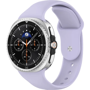 Samsung Galaxy Watch 8 40MM / Watch 8 44MM / Watch 6 Classic 46MM Uyumlu Silikon Yumuşak Esnek Ayarlanabilir Kordon Kayış