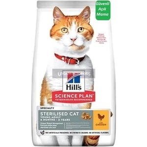 Young Adult Sterilised Tavuklu Kısırlaştırılmış Yetişkin Kedi Maması 3 kg