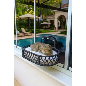 Kedi Cam Yatağı Güçlü Vantuzlu Pencere Önü Cam Yatağı