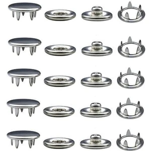 9.5 mm Kapaklı Çıtçıt 100 Takım