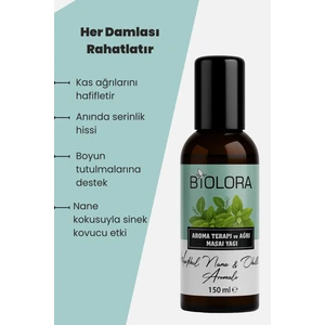 Medikal Nane & Okaliptus Aromaterapi Ağrı Masaj Yağı 150ML.