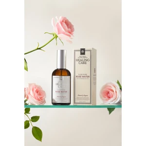Healing Care % 100 Doğal Yağı Alınmamış Saf Gül Suyu 100 ml Cam Amber Şişe