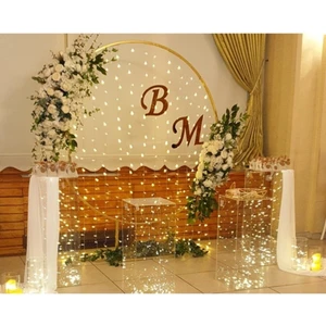 Süslü Pleksi Harf Söz-Nişan-Kına H: 30 cm Çift Harf Gold ve Gümüş Renk Seçeneği Baş Harf Lüx Pleksi