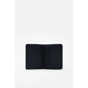 Gerçek Deri Cepli Açılabilir Kartlık – 8 Kart Bölmesi, 2 Kağıt Para Gözü, El Yapımı – Unisex