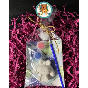 Cinnamoroll Eğlenceli Taş Boyama Seti/kendin Yap, Doğum Günü, Karne,etkinlik,tatil Hediyesi