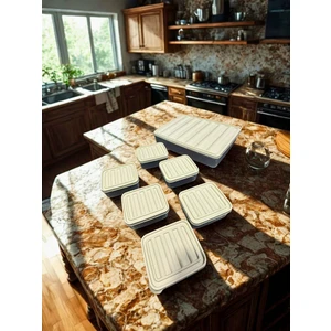 7 Parca Saklama Kabı Seti