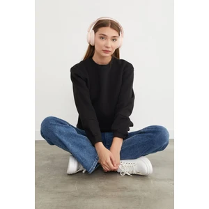 3 Iplik Basic Bisiklet Yaka Sweatshirt