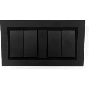 Ovivo Quantum Siyah Komütatör (Ikili Anahtar) Komütatör (Ikili Anahtar) 2'li Set