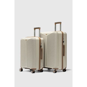 My-Pp 2'li Bilbao Büyük&orta Polipropilen Süper Esnek Kırılmaz Tekerlekli Valiz Bavul Seyahat