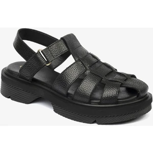 Kadın Siyah Hakiki Deri Sandalet 4Y2TS59012