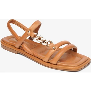 Kadın Taba Hakiki Deri Sandalet 4Y2YS50759