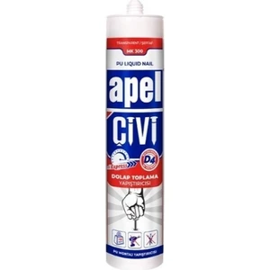 Sıvı Çivi Pu Montaj Yapıştırıcısı Şeffaf Net: 300 G.
