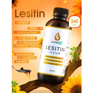 Ayçiçek Lesitin: 240 ml. Takviye Edici Gıda.