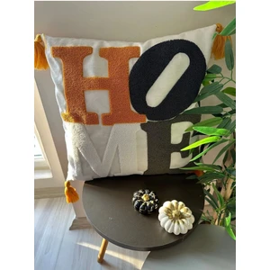 Tekli Premium Punch Işlemeli Nakışlı Temalı Kırlent Kılıfı