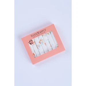 7'li Ağız Silme Mendili %100 Pamuk ( Kaz )