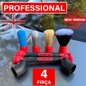 Araba Temizlik Detay Fırçası 4'lü Set Araç Detaylı Temizlik Fırça Seti Premium A+++ Kalite