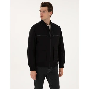 Pierre Cardin Erkek Siyah Regular Fit Mont 50314099-VR046