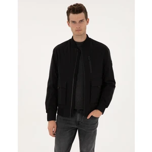 Pierre Cardin Erkek Siyah Regular Fit Mont 50313951-VR046