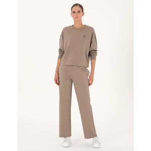 Pierre Cardin Kadın Vizon Loose Fit Eşofman Altı 50314964-VR052