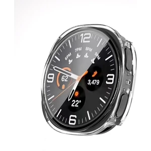 Galaxy Watch 8 44 mm Uyumlu Ekran & Kasa Koruyucu Tüm Gövde Koruma Darbe Emici Sert Pc