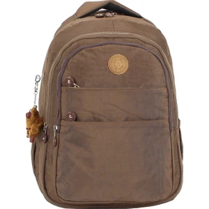 Su Geçirmez Krinkıl Kumaş Büyük Boy Çok Gözlü Ortopedik Okul Sırt Çantası Geniş Iç Hacim Yandancepli