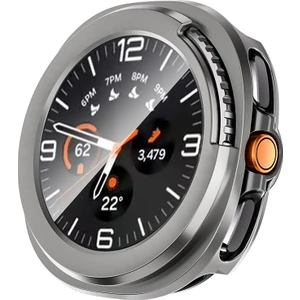 Galaxy Watch 8 Classic 46 mm Ekran & Kasa Koruyucu Tüm Gövde Koruma Darbe Emici Sert Pc