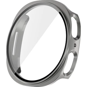 Galaxy Watch 8 44 mm Uyumlu Ekran & Kasa Koruyucu Tüm Gövde Koruma Darbe Emici Sert Pc