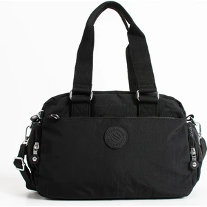 Unisex Krinkle Kumaş Omuz ve Çapraz Çanta