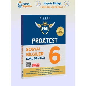 6. Sınıf Pro&test Sosyal Bilgiler Soru Bankası