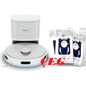 XU2100/20 2000 Serisi Islak Kuru Moplu Istasyonlu Robot Süpürge, Homerun Süpürge Torbası  Çeg