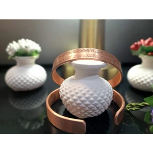 Bakır Saf Bakır Bileklik Mükemmel Şıklık Yeni Model AYETEL KÜRSİ