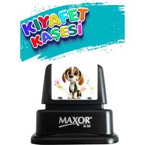 Kıyafet Kaşesi Sevimli Köpek Temalı Öğrenci Kaşesi / Kıyafet Etiketi / Kumaş Kıyafet Kaşesi