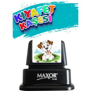 Kıyafet Kaşesi Yavru Köpek Temalı Öğrenci Kaşesi / Kıyafet Etiketi / Kumaş Kıyafet Kaşesi