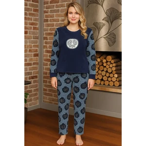 Kadın Polar Pijama Takımı – Yumuşak, Sıcak ve Rahat Ev Giyim 13216