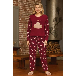 Kadın Polar Pijama Takımı – Yumuşak, Sıcak ve Rahat Ev Giyim 13227