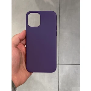 Iphone 12 ve 12 Pro Uyumlu Içi Kadife Silikon Lansman Kılıf