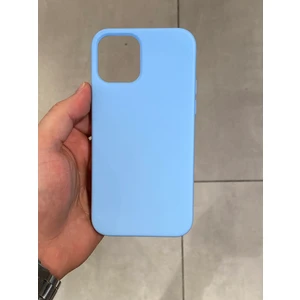 Iphone 12 ve 12 Pro Uyumlu Içi Kadife Silikon Lansman Kılıf