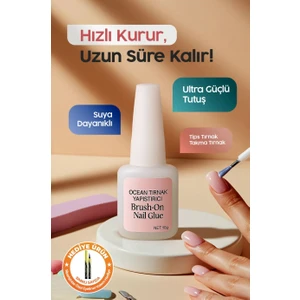 Fırçalı Takma Tırnak Yapıştırıcısı 10 Gram