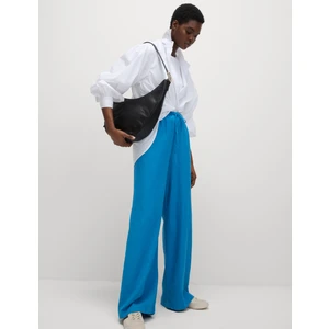 Marks & Spencer Wide Leg Keten Pantolon