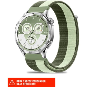 Huawei Watch Ultimate / Gt3 Se / Gt3 Elite / Gt Sport 46MM / Gt Runner Uyumlu Hasır Örgü Kordon 22MM