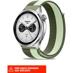 Xiaomi Watch S4 - S3 - S1 - S1 Active / S1 Pro / Watch 2 / Watch 2 Pro Uyumlu Hasır Örgü Kordon 22MM