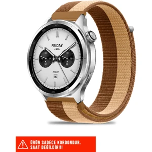 Xiaomi Watch S4 - S3 - S1 - S1 Active / S1 Pro / Watch 2 / Watch 2 Pro Uyumlu Hasır Örgü Kordon 22MM