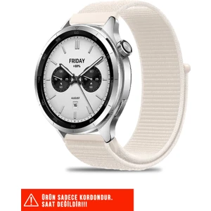 Amazfit Pace / Gtr 2 / Gtr 2e / Gtr 3 / Gtr 3 Pro / Gtr 47MM Uyumlu Hasır Örgü Cırtlı Kordon 22MM